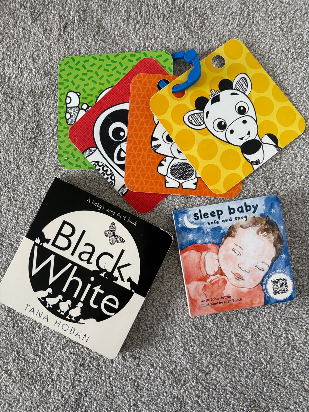 Baby books & High-Contrast Baby FlashCards